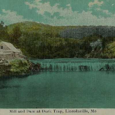 Mill and Dam at Ducktrap