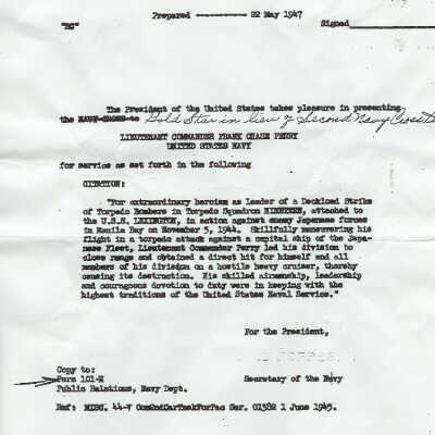 Gold Cross Commendation