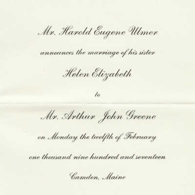Wedding Invitation