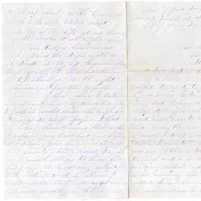 Knight Collection - 1872 Letter
