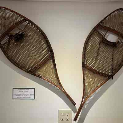 Wabanaki-made Snowshoes