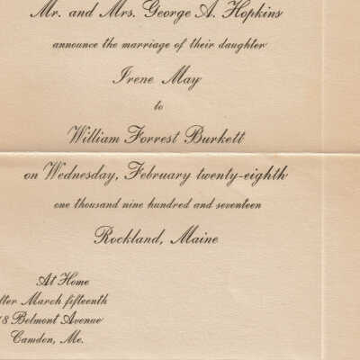 Wedding Announcement