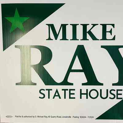 Mike Ray Yard Sign