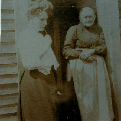 Grace Wade with Grandmother