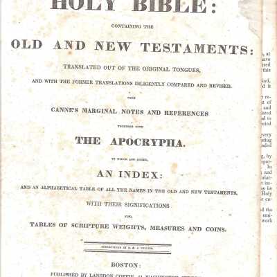 1831 Bible
