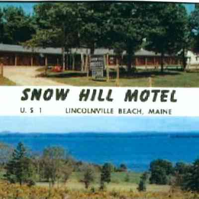 Snow Hill Motel -- now gone