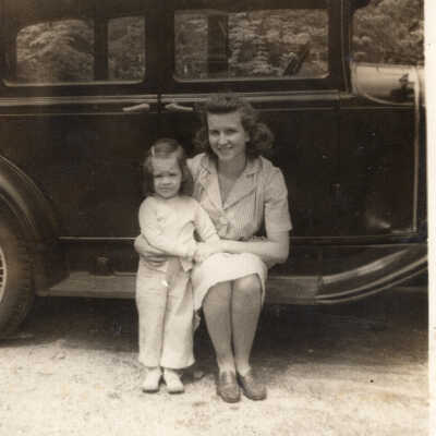 Ruth Wade Carver with Natalie (Nancy)
