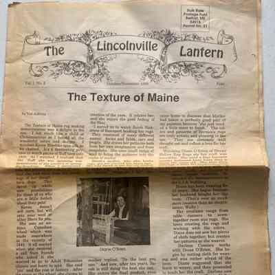 The Lincolnville Lantern; Oct/Nov 1990
