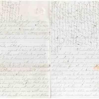 Knight Collection - 1881 Letter
