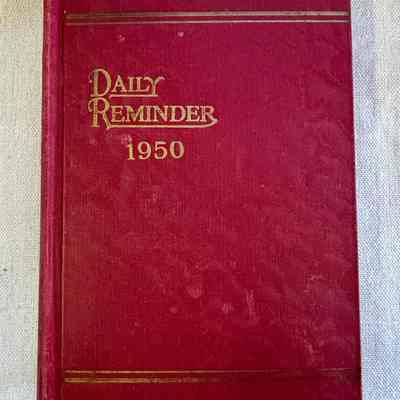Ralph Richards 1950 Diary