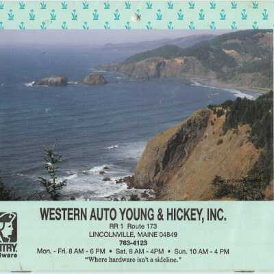 Western Auto Calendar