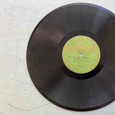 78 rpm record: The Spoiled Coronet Solo