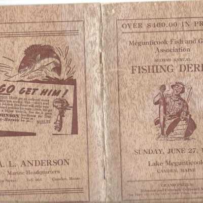 Megunticook 1948 Fishing Derby