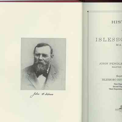 History of Islesborough, Maine 1764 - 1892