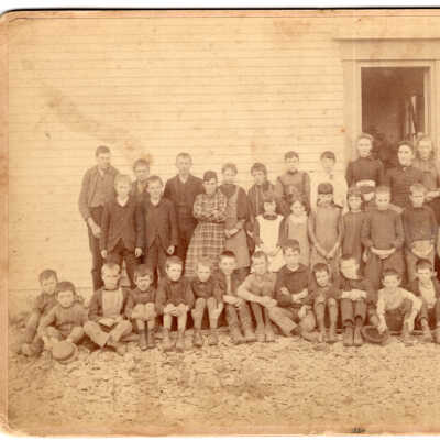 Beach Schoolhouse Photo - includes Colin Coombs