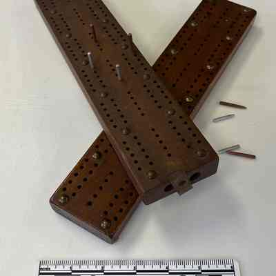 Two Cribbage Boards