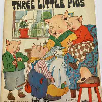 Three Little Pigs: copyright 1932