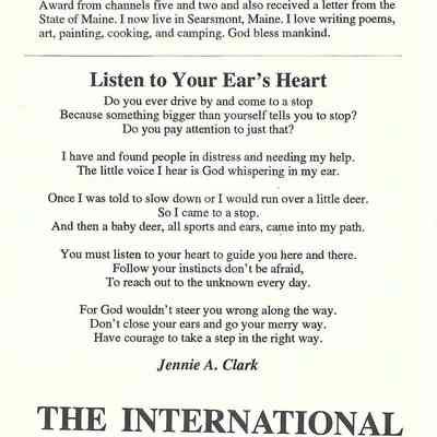 Listen to Your Heart's Ear