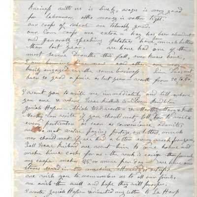 moses young letter page 2