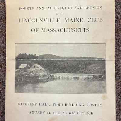 Lincolnville Maine Club of Massachusetts