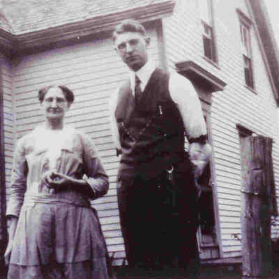 Rose Richards and son Burton A