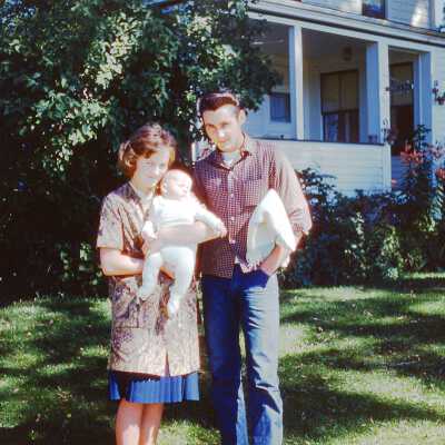 1962 - Couple with Baby