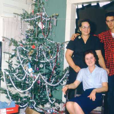 1962 - David, Mother, Sister
