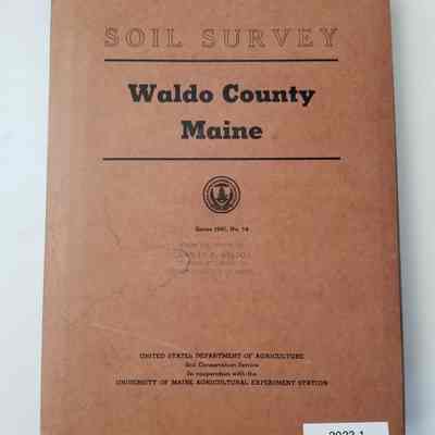 1940 Soil Survey of Waldo County