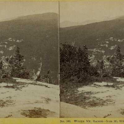 Stereograph of White Mountain Scenery