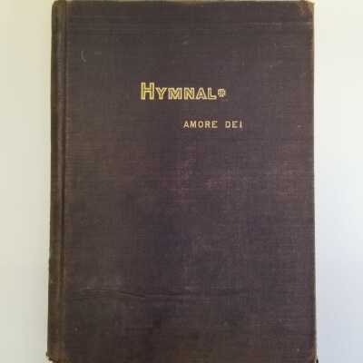 Hymnal from the First Unitarian Church, Lincolnville Center 1921