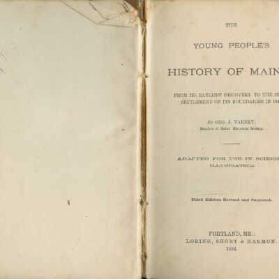 History of Maine