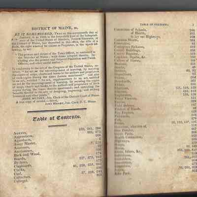 Table of Contents