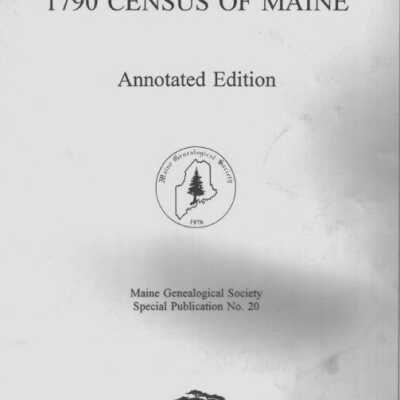 1790 Census of Maine