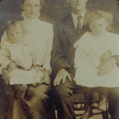 Kitty and Bert Bullock family