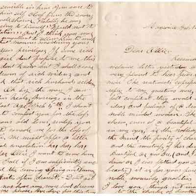 Knight Collection - 1880 Letter