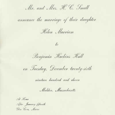 Wedding Announcement