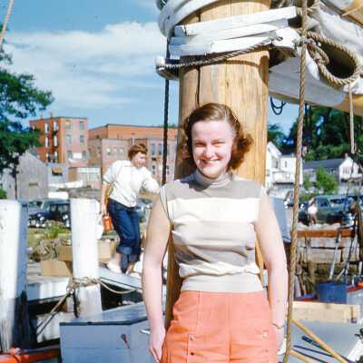 1952 - Girl on Windjammer