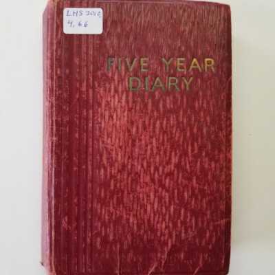 Ethel Heald Diary 1959-1960