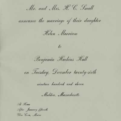Wedding Announcement