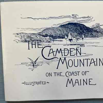 The Camden Mountains on the Coast of Maine