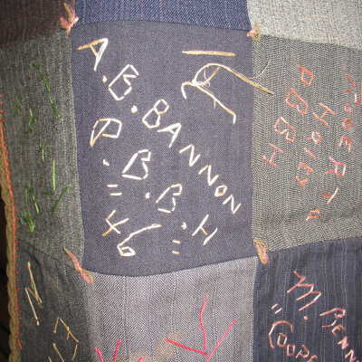 Detail of quilt