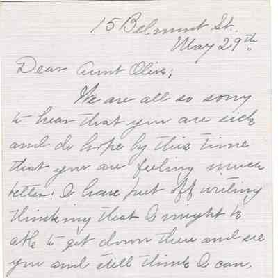Knight Collection - 1923 Letter