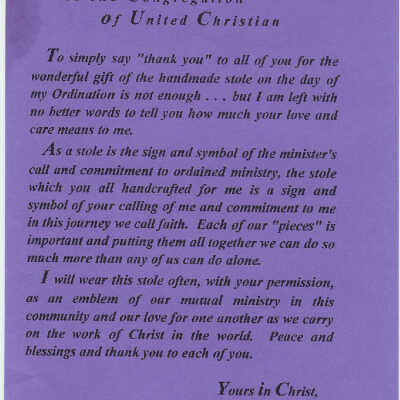 Letter