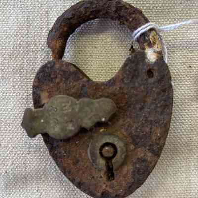 Padlock from Small Strongbox c. 1860's