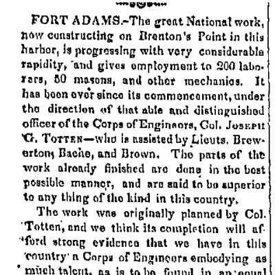 1828 Newport Rep. June 26, Brewerton Bache and Brown