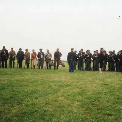 Civil War Re-enactors July 2002