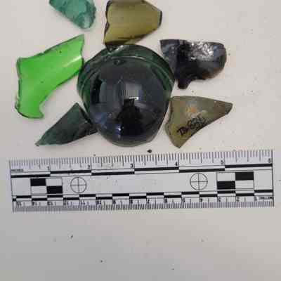 Glass shards