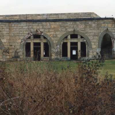 North Wall looking east Dec 1993