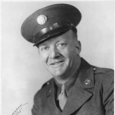Corporal Melvin W. Glover, 1945