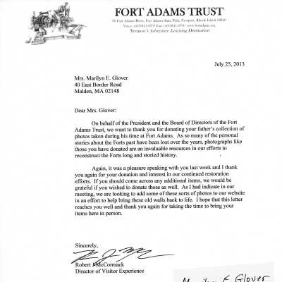 Thank You letter